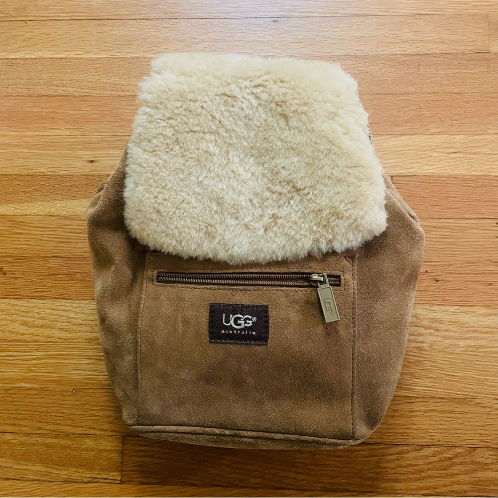 UGG mini backpack in caramel